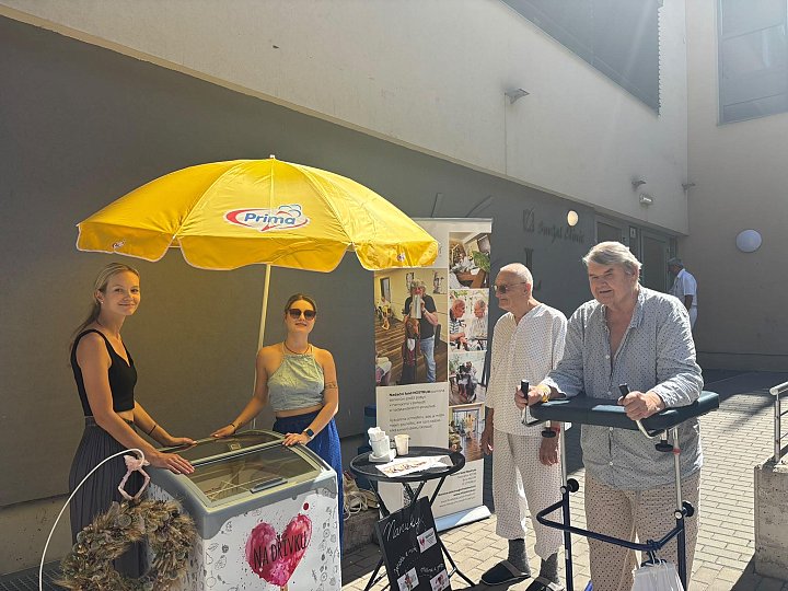 Horké dny jsme schladili zmrzlinami Na dřívku