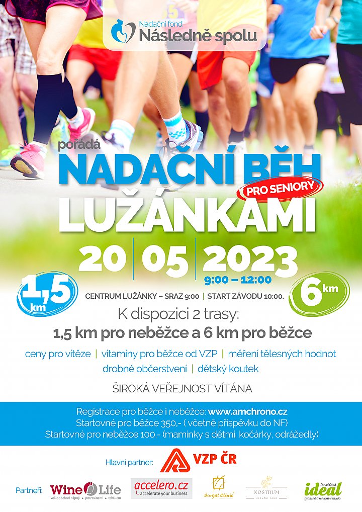 Nadační běh Lužánkami Zrušen