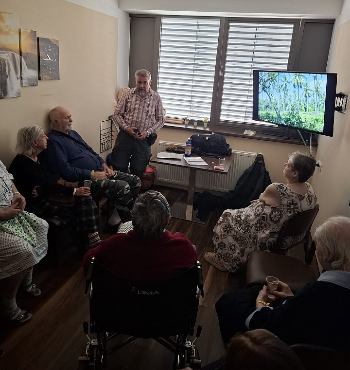 Přednáška na téma záchrana želv