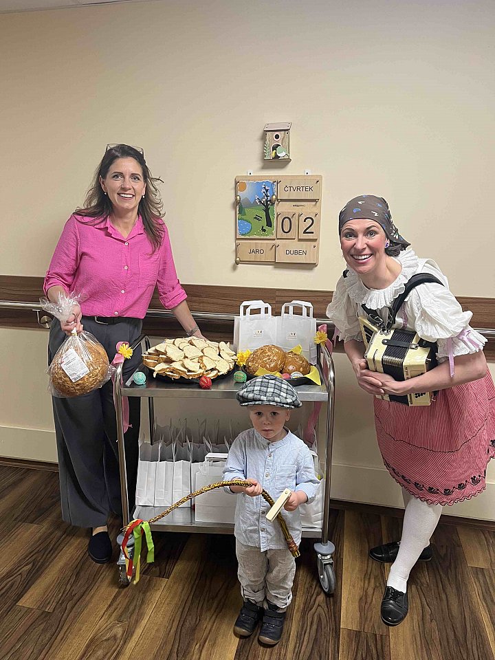 Velikonoční nálada u nás na oddělení